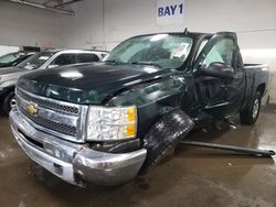 Chevrolet Silverado k1500 lt salvage cars for sale: 2012 Chevrolet Silverado K1500 LT