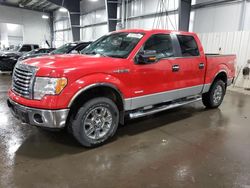 Salvage cars for sale at Ham Lake, MN auction: 2012 Ford F150 Supercrew