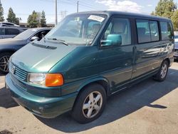 Volkswagen salvage cars for sale: 2003 Volkswagen Eurovan GLS