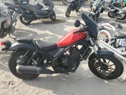 Salvage motorcycles for sale at Arcadia, FL auction: 2018 Honda CMX300