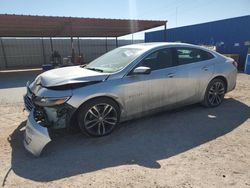 Chevrolet salvage cars for sale: 2021 Chevrolet Malibu LT