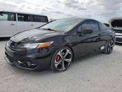 Flood-damaged cars for sale at auction: 2015 Honda Civic SI