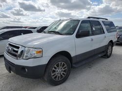 Salvage cars for sale at Arcadia, FL auction: 2014 Ford Expedition EL XL