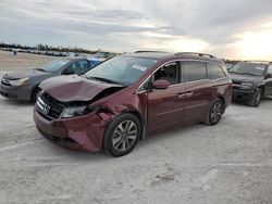 Honda Vehiculos salvage en venta: 2016 Honda Odyssey Touring