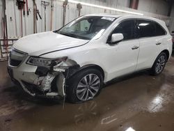 Vehiculos salvage en venta de Copart Elgin, IL: 2016 Acura MDX Technology