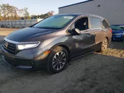 Salvage cars for sale at Spartanburg, SC auction: 2021 Honda Odyssey EXL