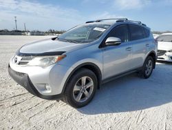 Flood-damaged cars for sale at auction: 2015 Toyota Rav4 XLE