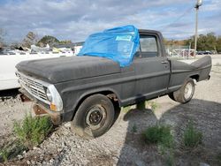 Salvage cars for sale at Augusta, GA auction: 1968 Ford F 100