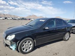 Salvage cars for sale at North Las Vegas, NV auction: 2006 Mercedes-Benz C 280