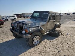 2003 Jeep Wrangler / TJ Rubicon en venta en Temple, TX