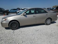 Toyota salvage cars for sale: 2003 Toyota Camry LE