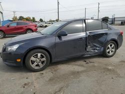 Salvage cars for sale at auction: 2014 Chevrolet Cruze LT