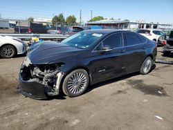 Carros salvage a la venta en subasta: 2013 Ford Fusion Titanium HEV