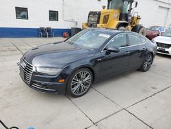 Salvage cars for sale from Copart Farr West, UT: 2017 Audi A7 Prestige