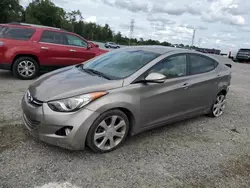 Salvage cars for sale at Riverview, FL auction: 2013 Hyundai Elantra GLS