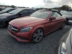 Mercedes-Benz salvage cars for sale: 2017 Mercedes-Benz C300