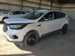 Salvage cars for sale at Phoenix, AZ auction: 2017 Ford Escape Titanium