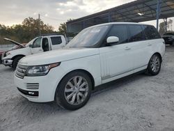 Land Rover salvage cars for sale: 2016 Land Rover Range Rover HSE