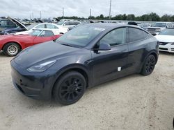 Flood-damaged cars for sale at auction: 2024 Tesla Model Y