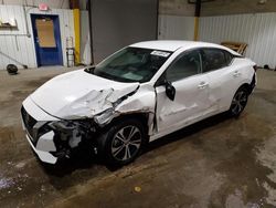 Nissan salvage cars for sale: 2021 Nissan Sentra SV