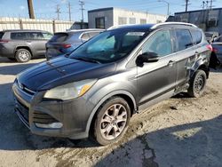 Salvage cars for sale at Los Angeles, CA auction: 2016 Ford Escape Titanium