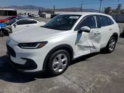 Salvage cars for sale at Sun Valley, CA auction: 2023 Honda HR-V LX