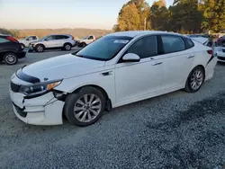 Salvage cars for sale at Concord, NC auction: 2016 KIA Optima EX