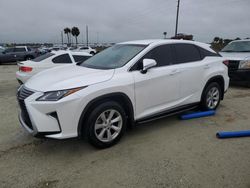 Salvage cars for sale at Riverview, FL auction: 2017 Lexus RX 350 Base