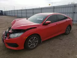 Honda Civic ex salvage cars for sale: 2016 Honda Civic EX