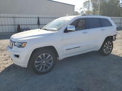 Salvage cars for sale at Gastonia, NC auction: 2017 Jeep Grand Cherokee Overland