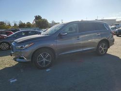 Salvage cars for sale at Martinez, CA auction: 2019 Infiniti QX60 Luxe