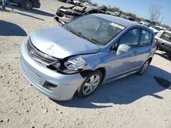 Salvage cars for sale at Kansas City, KS auction: 2012 Nissan Versa S