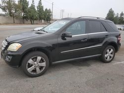 Salvage cars for sale at Rancho Cucamonga, CA auction: 2011 Mercedes-Benz ML 350