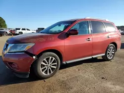 Salvage cars for sale at Longview, TX auction: 2014 Nissan Pathfinder S