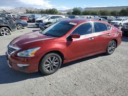 Salvage cars for sale at Las Vegas, NV auction: 2015 Nissan Altima 2.5