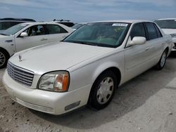 Salvage cars for sale at Riverview, FL auction: 2001 Cadillac Deville