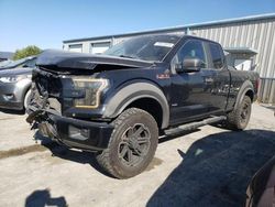 Salvage cars for sale at Chambersburg, PA auction: 2017 Ford F150 Super Cab