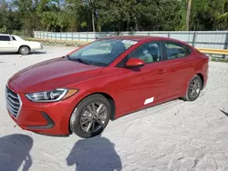 Flood-damaged cars for sale at auction: 2017 Hyundai Elantra SE