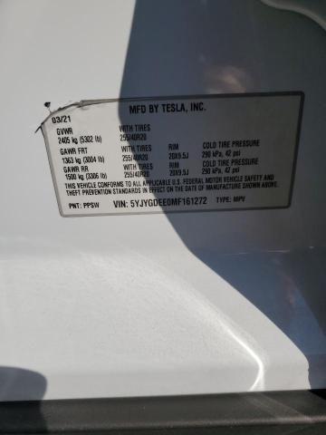 2021 Tesla Model Y