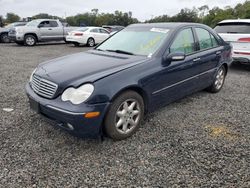 Salvage cars for sale from Copart Cleveland: 2004 Mercedes-Benz C 320 4matic