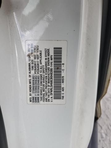 2012 Honda Odyssey EXL