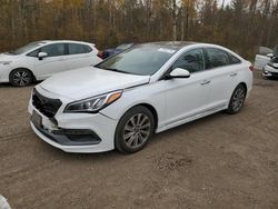 Salvage cars for sale at Cookstown, ON auction: 2016 Hyundai Sonata Sport