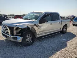 Salvage cars for sale at Houston, TX auction: 2015 Ford F150 Supercrew