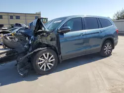 Salvage cars for sale at Wilmer, TX auction: 2019 Honda Pilot EXL