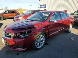 Chevrolet salvage cars for sale: 2019 Chevrolet Impala Premier