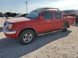 Nissan salvage cars for sale: 2000 Nissan Frontier Crew Cab XE