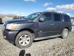 Salvage cars for sale at Reno, NV auction: 2005 Nissan Armada SE