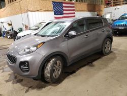 Salvage cars for sale at Anchorage, AK auction: 2017 KIA Sportage LX