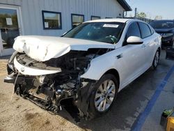 Salvage cars for sale at Pekin, IL auction: 2016 KIA Optima LX