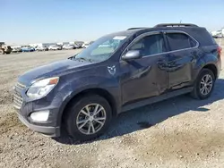 Chevrolet Equinox lt salvage cars for sale: 2017 Chevrolet Equinox LT